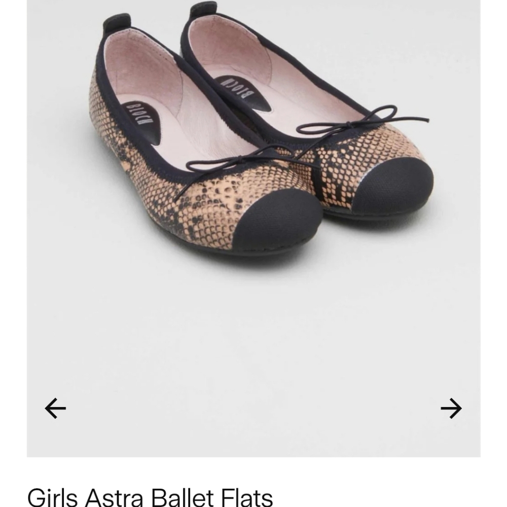 New Bloch girls Astra ballet flat size US 11 Euro 29…New in Box! Beautiful!